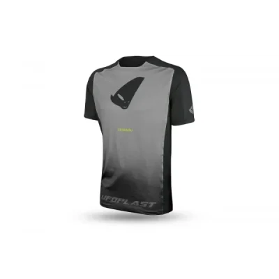 Ufo Koszulka Rowerowa Mtb / E-Bike Terrain Sv1 Jersey Made In Italy (Krótki Rękaw) Szary/Czarny M - Kolekcja 2024 Ufo Koszulka Rowerowa Mtb / E-Bike Terrain Sv1 Jersey Made In Italy (Krótki Rękaw) Szary/Czarny M - Kolekcja 2024