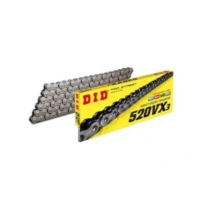 Łańcuch napędowy DID 520VX3/122 X-Ring otwarty z zapinką Łańcuch napędowy DID 520VX3/122 X-Ring otwarty z zapinką