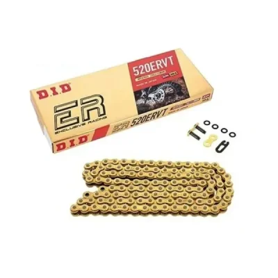 Did 520Ervt-96 Łańcuch Napędowy (96 Ogniw) X-Ring (Złoty) (Otwarty + Zapinka) Did 520Ervt-96 Łańcuch Napędowy (96 Ogniw) X-Ring (Złoty) (Otwarty + Zapinka)