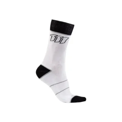 111 Racing Skarpety Endurance White/Grey Szary/Biały/Czarny 39-42 111 Racing Skarpety Endurance White/Grey Szary/Biały/Czarny 39-42