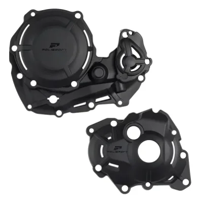 Zestaw osłon sprzęgła i zapłonu i pompy wody Polisport Yamaha YZF 450 23-24 czarny - 91347 Zestaw osłon sprzęgła i zapłonu i pompy wody Polisport Yamaha YZF 450 23-24 czarny - 91347