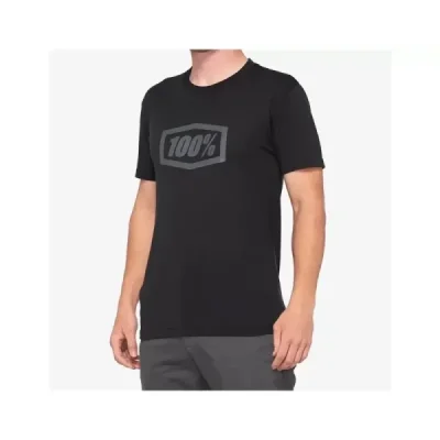 100 Procent Koszulka Codzienna Z Krótkim Rękawem (T-Shirt) Tech Tee Czarny M 100 Procent Koszulka Codzienna Z Krótkim Rękawem (T-Shirt) Tech Tee Czarny M