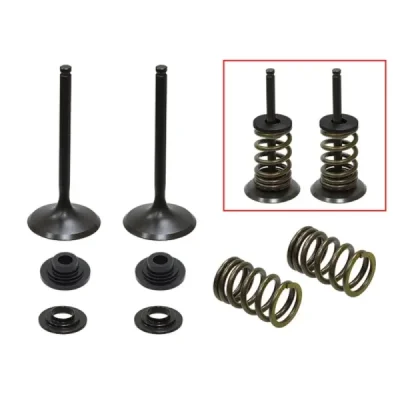 Zawory ssące ze sprężynami Psychic stalowe Suzuki RMZ 450 08-15 RMX 450 10-14 - XU-09527IK