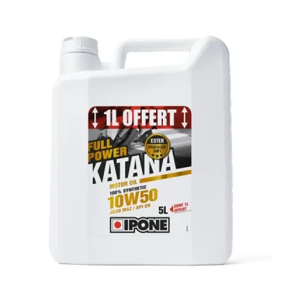Olej silnikowy Full Power Katana MA2 10W50 ester syntetyk 5L - Ipone