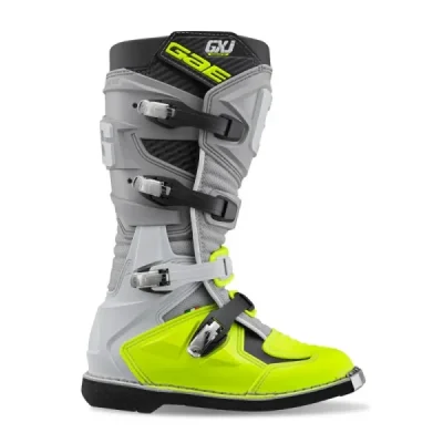 Gaerne Buty Cross/Enduro Junior/Kid/Dziecięce Model Gx-J Szary/Żółty Fluo 33