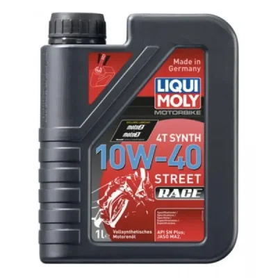 Olej silnikowy Motorbike Street Race 10W40 syntetyk 1L - Liqui Moly Olej silnikowy Motorbike Street Race 10W40 syntetyk 1L - Liqui Moly