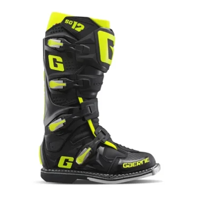 Gaerne Buty Cross/Enduro Model Sg-12 Black/Yellow Czarny/Żółty Fluo 41 Gaerne Buty Cross/Enduro Model Sg-12 Black/Yellow Czarny/Żółty Fluo 41