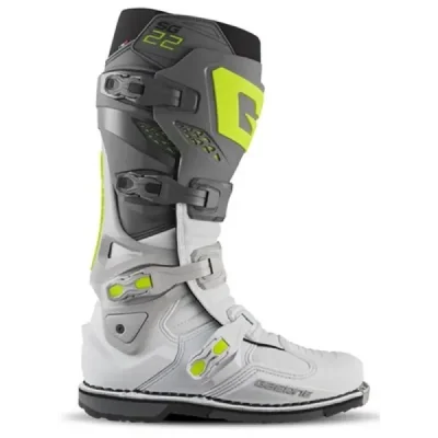 Gaerne Buty Cross/Enduro Model Sg-22 Anthracite/White/Grey Szary/Biały/Żółty 43 Gaerne Buty Cross/Enduro Model Sg-22 Anthracite/White/Grey Szary/Biały/Żółty 43