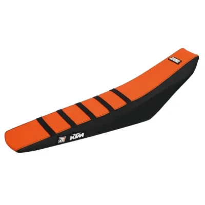 Pokrowiec na siedzenie KTM SX/SXF/EXC/EXCF Zebra czarny/pomarańczowy Blackbird Pokrowiec na siedzenie KTM SX/SXF/EXC/EXCF Zebra czarny/pomarańczowy Blackbird