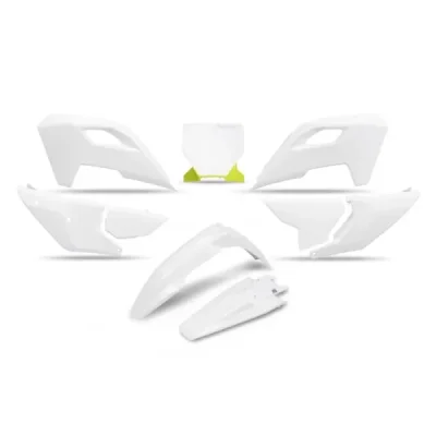 UFO KOMPLET PLASTIKÓW HUSQVARNA TC 125 / 250 '23-'24, FC 250 / 350 / 450 '23-'24, FX 350 / 450 '23-'24, TX 300 '24, BIAŁY UFO KOMPLET PLASTIKÓW HUSQVARNA TC 125 / 250 '23-'24, FC 250 / 350 / 450 '23-'24, FX 350 / 450 '23-'24, TX 300 '24, BIAŁY