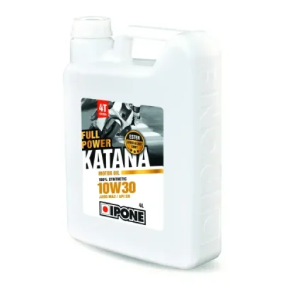 Olej silnikowy Full Power Katana MA2 10W30 ester syntetyk 4L - Ipone Olej silnikowy Full Power Katana MA2 10W30 ester syntetyk 4L - Ipone
