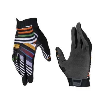 Leatt Rękawice Rowerowe (Damskie) Mtb 1.0 Gripr Women Glove Stripes Czarny/Multicolor L Leatt Rękawice Rowerowe (Damskie) Mtb 1.0 Gripr Women Glove Stripes Czarny/Multicolor L