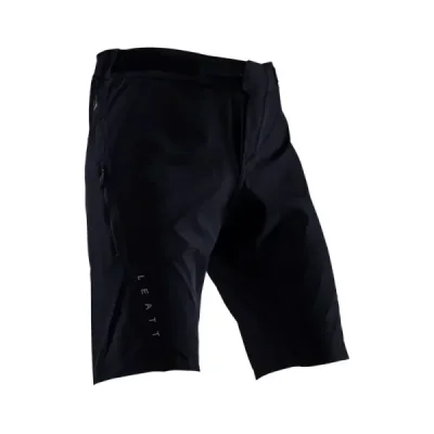 Leatt Spodenki Rowerowe Mtb Trail 1.0 (+ Spodenki Wewnętrzne Z Wkładką Gratis) Shorts Black Czarny Xs