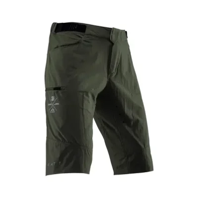 Leatt Spodenki Rowerowe Mtb Trail 2.0 (+ Spodenki Wewnętrzne Z Wkładką Gratis) Shorts Spinach Zielony Xl