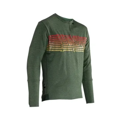 Leatt Koszulka Rowerowa Mtb Trail 4.0 Jersey Spinach Zielony L Leatt Koszulka Rowerowa Mtb Trail 4.0 Jersey Spinach Zielony L