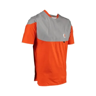 Leatt Koszulka Rowerowa Mtb Allmtn 3.0 Jersey Glow Pomarańczowy/Czarny Xl Leatt Koszulka Rowerowa Mtb Allmtn 3.0 Jersey Glow Pomarańczowy/Czarny Xl
