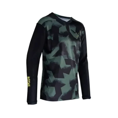 Leatt Koszulka Rowerowa Mtb Gravity 3.0 Jersey Spinach Zielony/Czarny L Leatt Koszulka Rowerowa Mtb Gravity 3.0 Jersey Spinach Zielony/Czarny L