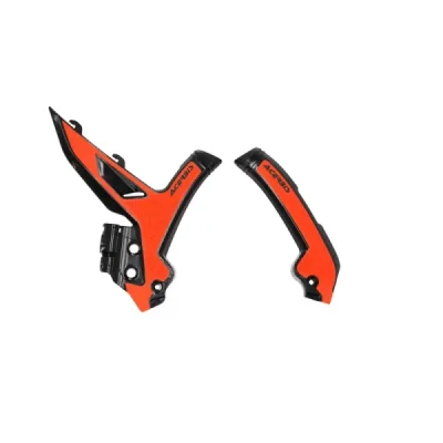 Acerbis Osłony Ramy X-Grip Ktm Exc / Exc-F / Xc-W '24-'25, Sx / Sx-F / Xc / Xc-F '23-'25 Czarny / Pomarańczowy Acerbis Osłony Ramy X-Grip Ktm Exc / Exc-F / Xc-W '24-'25, Sx / Sx-F / Xc / Xc-F '23-'25 Czarny / Pomarańczowy