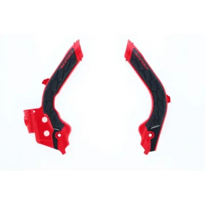 Osłony ramy Acerbis X-Grip Husqvarna Gas Gas czerwono-czarne (0023600.349)