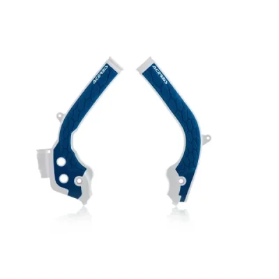 Osłony ramy Acerbis X-Grip KTM SX SXF Husqvarna TC 125 FC 25 350 450 16-20 biało – niebieskie (0021726.232) Osłony ramy Acerbis X-Grip KTM SX SXF Husqvarna TC 125 FC 25 350 450 16-20 biało – niebieskie (0021726.232)