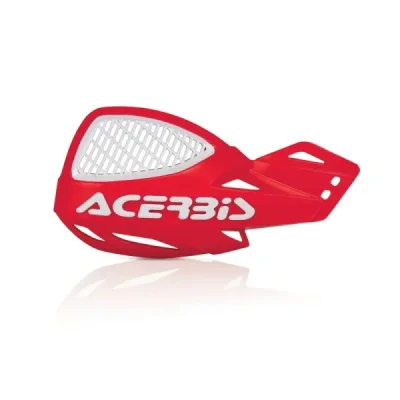 Handbary Acerbis MX Uniko Vented biało - czerwone (0009846.110)