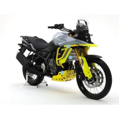 Crosspro Gmole Osłony Silnika Aluminiowe Suzuki V-Strom 800 / 800 De '23-'24 Czarny Teksturowany Crosspro Gmole Osłony Silnika Aluminiowe Suzuki V-Strom 800 / 800 De '23-'24 Czarny Teksturowany