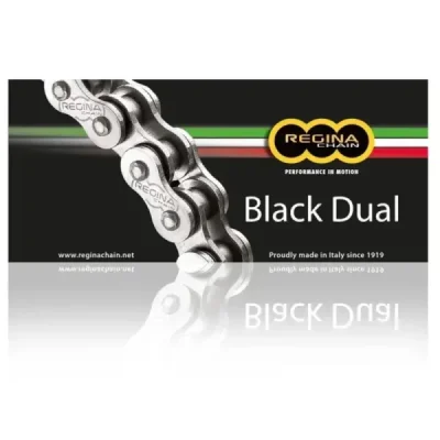Łańcuch napędowy 525ZRA czarny 112 ogniw Z-Ring Dual do 800 ccm zakułka - REGINA