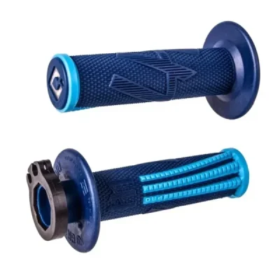 Manetki kierownicy Odi Emig Pro V2 Lock-On z adapterami granatowo-niebieskie - H36EPDU Manetki kierownicy Odi Emig Pro V2 Lock-On z adapterami granatowo-niebieskie - H36EPDU