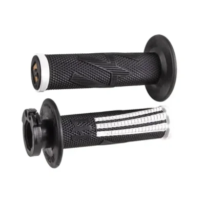 Manetki kierownicy Odi Emig Pro V2 Lock-On z adapterami czarno-białe - H36EPBW Manetki kierownicy Odi Emig Pro V2 Lock-On z adapterami czarno-białe - H36EPBW