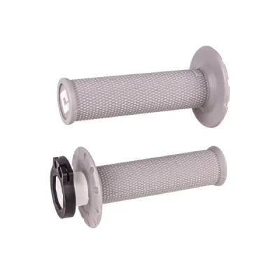 Manetki kierownicy Odi MX V2 Lock-On gładkie z adapterami szare - H36NWG Manetki kierownicy Odi MX V2 Lock-On gładkie z adapterami szare - H36NWG