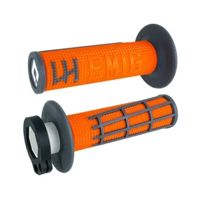 Odi Manetki Off Road Emig 2.0 V2 Lock-On Grip Pomarańczowy Grafit