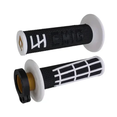 Odi Manetki Off Road Emig 2.0 V2 Lock-On Grip Czarny Biały