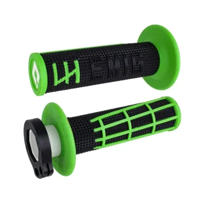 Odi Manetki Off Road Emig 2.0 V2 Lock-On Grip Czarny Zielony Odi Manetki Off Road Emig 2.0 V2 Lock-On Grip Czarny Zielony