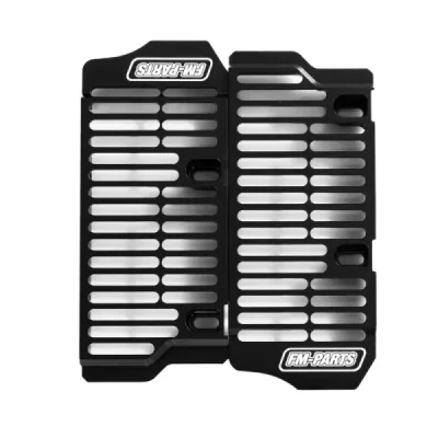 Fm-Parts Osłony Chłodnicy (Kratki) Aluminium Beta '24 Czarny