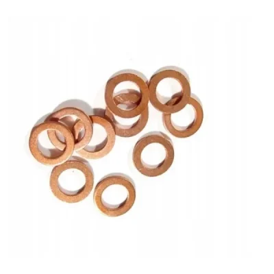 Xradical(Artein Gaskets) Podkładki Miedziane M6 (6X12X1Mm) 10Szt (Podkładka Miedziana) Copper Washers Xradical(Artein Gaskets) Podkładki Miedziane M6 (6X12X1Mm) 10Szt (Podkładka Miedziana) Copper Washers