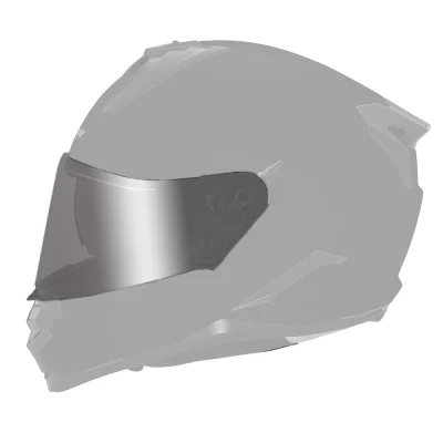 Wizjer szybka do kasku N304S srebrne lustro chrom - NOX