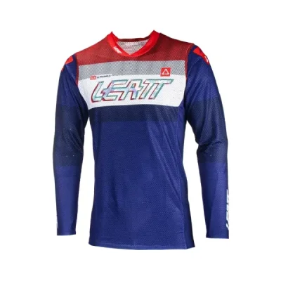Leatt Koszulka Moto 5.5 Ultraweld Jersey Royal Granatowy/Biały/Czerwony M