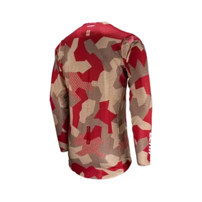 Leatt Koszulka Moto 5.5 Ultraweld Jersey Rubystone Czerwony/Brązowy Camo M Leatt Koszulka Moto 5.5 Ultraweld Jersey Rubystone Czerwony/Brązowy Camo M