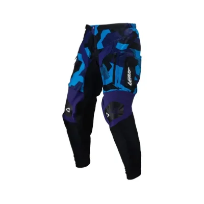 Leatt Spodnie Moto 4.5 Enduro Pants Blue Czarny/Granatowy/Niebieski/Camo S