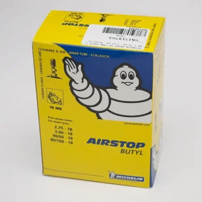 Dętka Michelin 120/60-17, 110/70-17, 120/70-17, 110/80-17, 110/90-17, 4.00-17, 4.60-17, 120/80-17 - CH. 17MG 1,5 mm TR4 Dętka Michelin 120/60-17, 110/70-17, 120/70-17, 110/80-17, 110/90-17, 4.00-17, 4.60-17, 120/80-17 - CH. 17MG 1,5 mm TR4