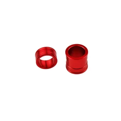 Tuleje dystansowe koła przedniego kolor czerwony Honda CRF 250R '02-'25, CRF 450R '02-'25 - Scar