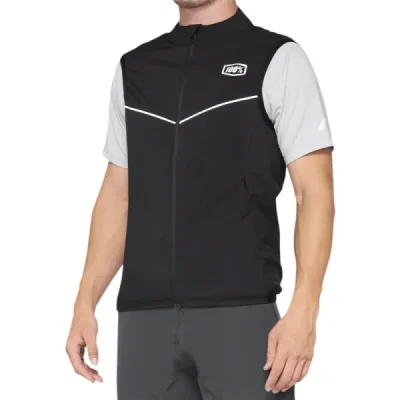 100 Procent Stretch Vest Black - Kamizelka Corridor Czarny M 100 Procent Stretch Vest Black - Kamizelka Corridor Czarny M