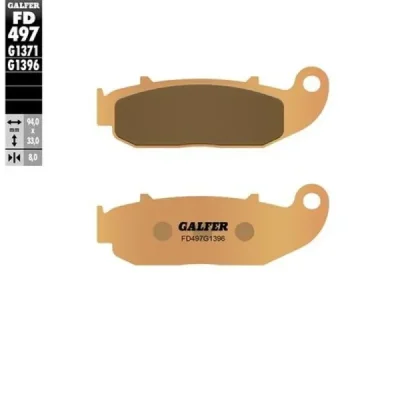 Galfer Klocki Hamulcowe Kh664 Spiek Metaliczny (Złote) Off Road (Kove)
