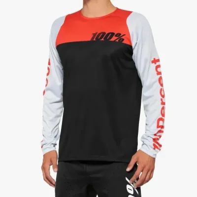 100 Procent Mtb Koszulka Rowerowa R-Core Concept Black/Red Czarny/Czerwony/Biały S 100 Procent Mtb Koszulka Rowerowa R-Core Concept Black/Red Czarny/Czerwony/Biały S
