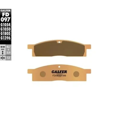 Klocki hamulcowe Galfer KH 119  (FD097G1396)