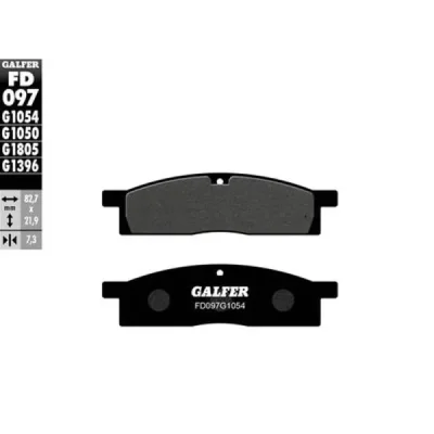 Galfer Klocki Hamulcowe Kh119 Półmetaliczne Galfer Klocki Hamulcowe Kh119 Półmetaliczne