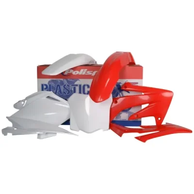 Zestaw plastików Body Kit Polisport czerwony 04 biały (90213) Zestaw plastików Body Kit Polisport czerwony 04 biały (90213)