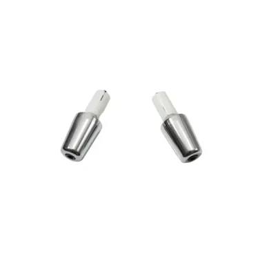Końcówki kierownicy, średnica 17.5mm, 200g 1 sztuka, chrom, Buzzetti BZ8451C Końcówki kierownicy, średnica 17.5mm, 200g 1 sztuka, chrom, Buzzetti BZ8451C