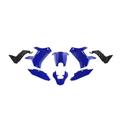 Komplet plastików Racetech bez przedniego błotnika Yamaha Tenere 700 T7 19-24 niebiesko-czarny - KITT70-BL2-024