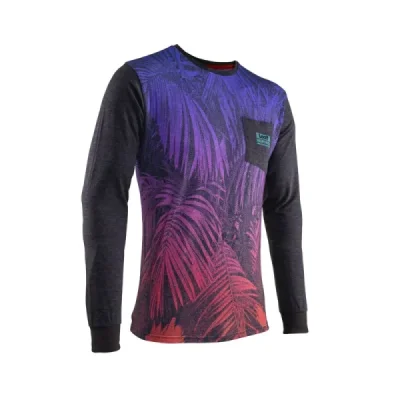 Leatt Bluzka Premium Long Shirt Jungle Grafitowy/Niebieski/Pomarańczowy M (Casual) Leatt Bluzka Premium Long Shirt Jungle Grafitowy/Niebieski/Pomarańczowy M (Casual)
